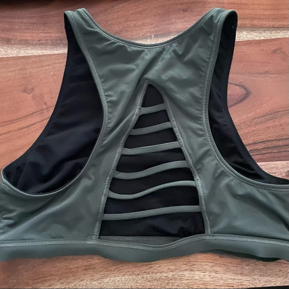 Athleta High-Neck Reversible Swimsuit (top & bottoms) Size M - Picture 1 of 6